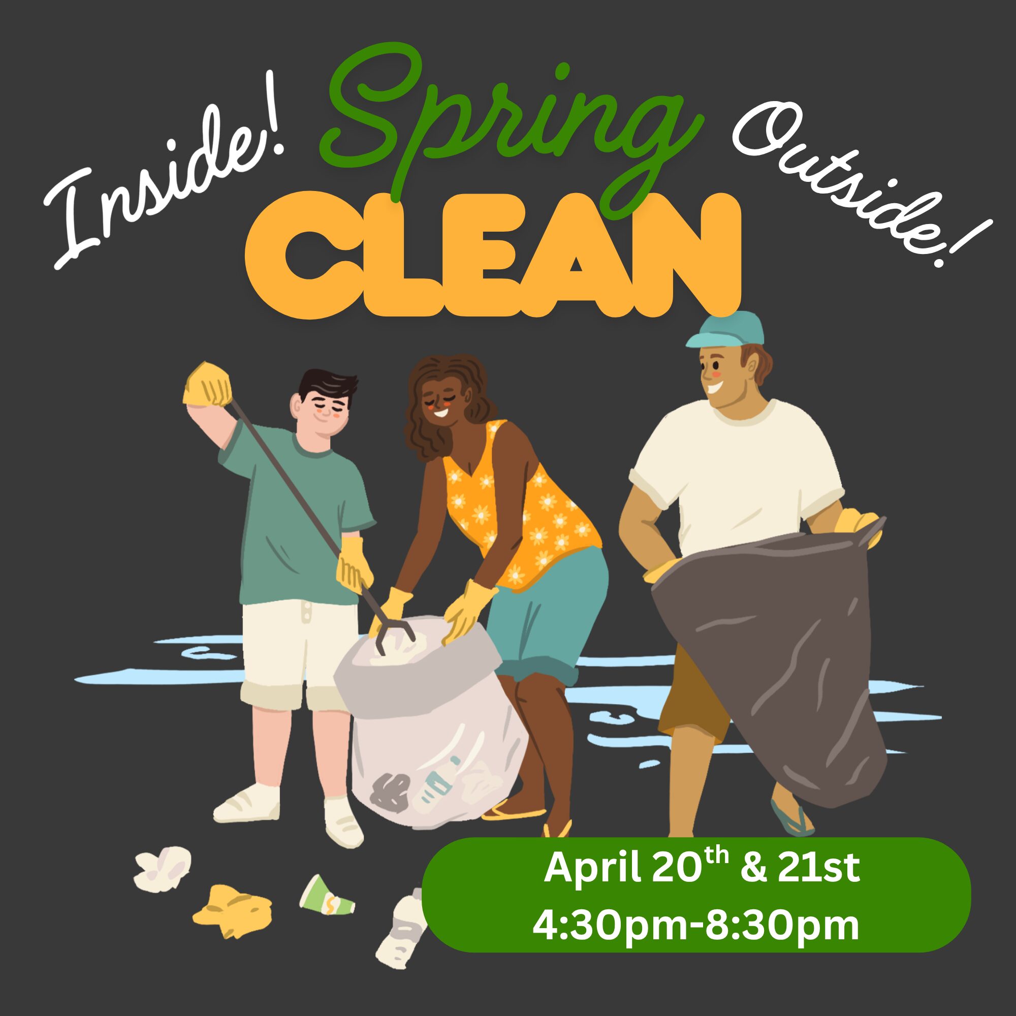 Spring Clean Inside & Out!